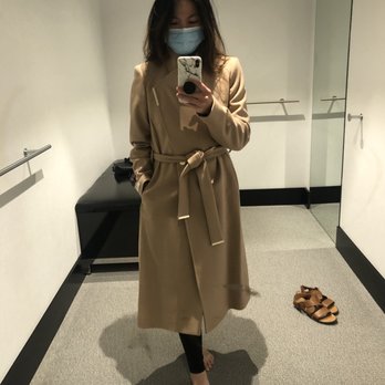 Akram Hanna - Before - same size and style, different color and length (my coat's original length hit below my knees). - Sewing & Alterations Near Me - Chicago, Illinois