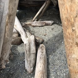 Island View Beach Regional Campground - Beach "shelter"