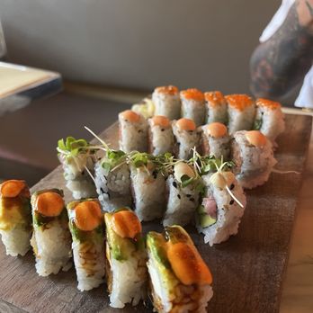 Paperfish Sushi - California Roll  *Dragon Roll Hamachi Jalapeo Roll - Japanese Near Me - Miami Beach, Florida