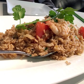 Asian Mint - Ok this shrimp fried rice had such yummy flavor, it puts everything else to shame. Nothing like I've had before! - Asian Fusion Near Me - Dallas, Texas
