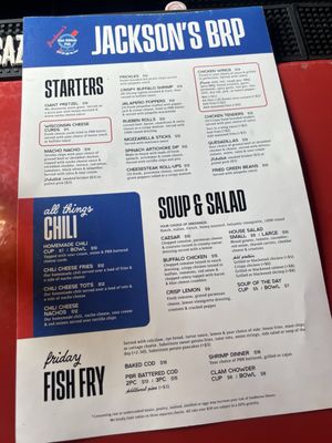 Menu photo 5 Jackson's Blue Ribbon Pub Wauwatosa, WI
