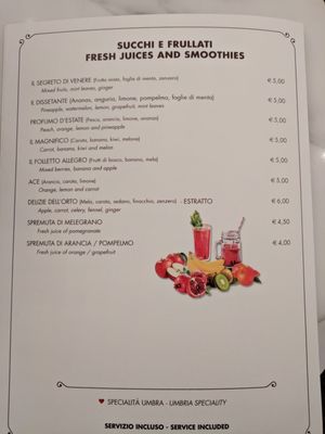 Menu photo 2 Monnalisa Assisi, PG