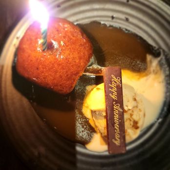 Gordon Ramsay Hell's Kitchen - The toffe pudding & candle. - Steakhouses Near Me - Stateline, Nevada Gordon Ramsay Hell's Kitchen - The toffe pudding & candle. - Steakhouses Near Me - Stateline, Nevada