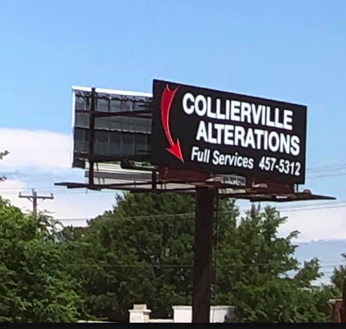 COLLIERVILLE ALTERATIONS Updated October 2024 567 W Poplar Ave