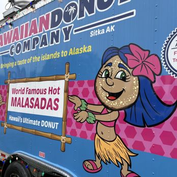 Hawaiian Donut - Yum - Donuts Near Me - Sitka, Alaska