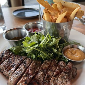 Moonraker Restaurant - Steak Frites with duck fat truffle fries - New American Near Me - Pacifica, California Moonraker Restaurant - Steak Frites with duck fat truffle fries - New American Near Me - Pacifica, California