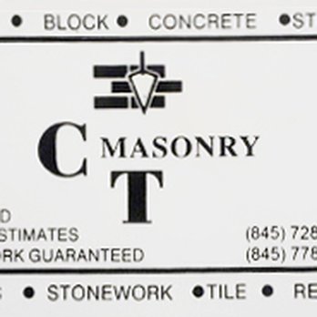 CT Masonry - business card - Masonry/Concrete Near Me