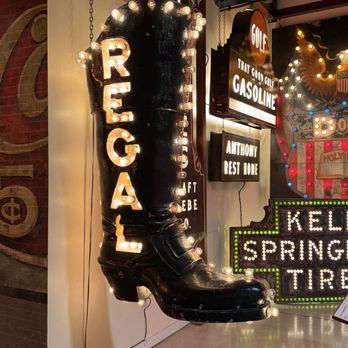 American Sign Museum - Store sign made of cast iron - Museums Near Me - Cincinnati, Ohio