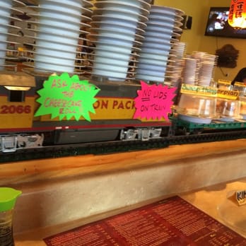 Sushi Train - The train.... - Sushi Bars Near Me - Tulsa, Oklahoma Sushi Train - The train.... - Sushi Bars Near Me - Tulsa, Oklahoma