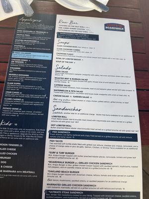 Menu photo 1 Iggy's Boardwalk Warwick, RI