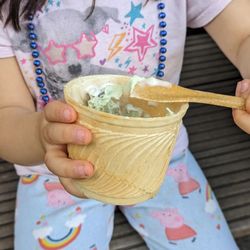 Eiscafe Claudio - Best pistachio ice cream in an edible cup!