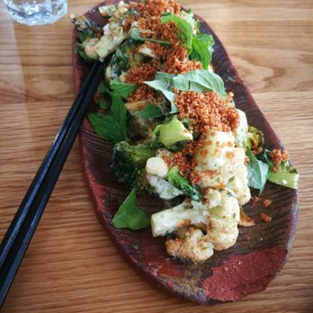 Torafuku - Warm salad with green goddess dressing - Asian Fusion Near Me - Vancouver, British Columbia Torafuku - Warm salad with green goddess dressing - Asian Fusion Near Me - Vancouver, British Columbia