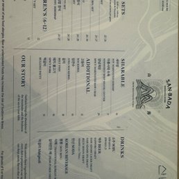 Menu Menu