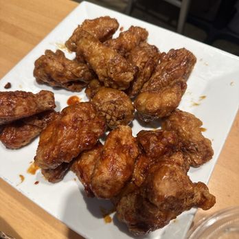 Bonchon Costa Mesa - XL spicy and soy garlic wings - Chicken Wings Near Me - Costa Mesa, California Bonchon Costa Mesa - XL spicy and soy garlic wings - Chicken Wings Near Me - Costa Mesa, California