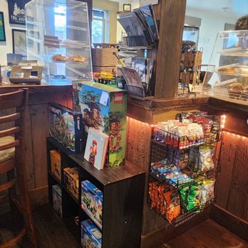 Tree House Café - Goodies and Legos, which I thought was interesting. This wasn't the only area with Legos for sale. - Coffee & Tea Near Me - Kings Beach, California Tree House Café - Goodies and Legos, which I thought was interesting. This wasn't the only area with Legos for sale. - Coffee & Tea Near Me - Kings Beach, California