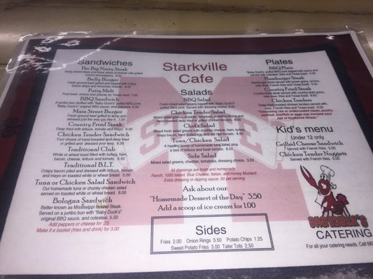 Menu photo 6 Starkville Cafe Starkville, MS Menu photo 6 Starkville Cafe Starkville, MS
