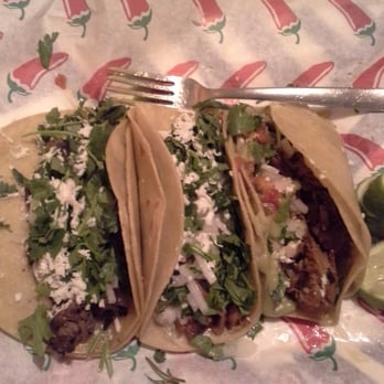 El Patio Mexican Grille - Omg! Just tried The Street Tacos.  I had pork tacos. ...the best by far in Bluefield.  Found my new fave dish. - Mexican Near Me - Bluefield, Virginia