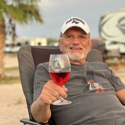 Maverick RV Park - Enjoying the evening