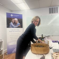 Full Bloom Memory Care - We incorporate nutrition training when we train our Memory Care Partners!