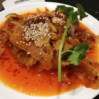 MingHin Cuisine - Cold appetizer-spicy tripe - Dim Sum Near Me - Chicago, Illinois