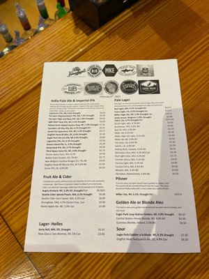 Menu photo 2 New Berlin Ale House New Berlin, WI Menu photo 2 New Berlin Ale House New Berlin, WI