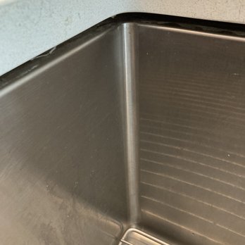 NOVA Countertops - Area where our sink is dropping down. - Countertop Installation Near Me - Fort Myers, Florida NOVA Countertops - Area where our sink is dropping down. - Countertop Installation Near Me - Fort Myers, Florida
