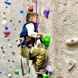 Rockreation - Made it to the top on first ever try!! Woohoo~