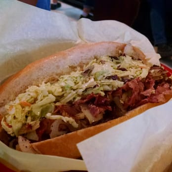 Tat's Delicatessen - Tat'strami with grilled onions - Delis Near Me - Seattle, Washington Tat's Delicatessen - Tat'strami with grilled onions - Delis Near Me - Seattle, Washington