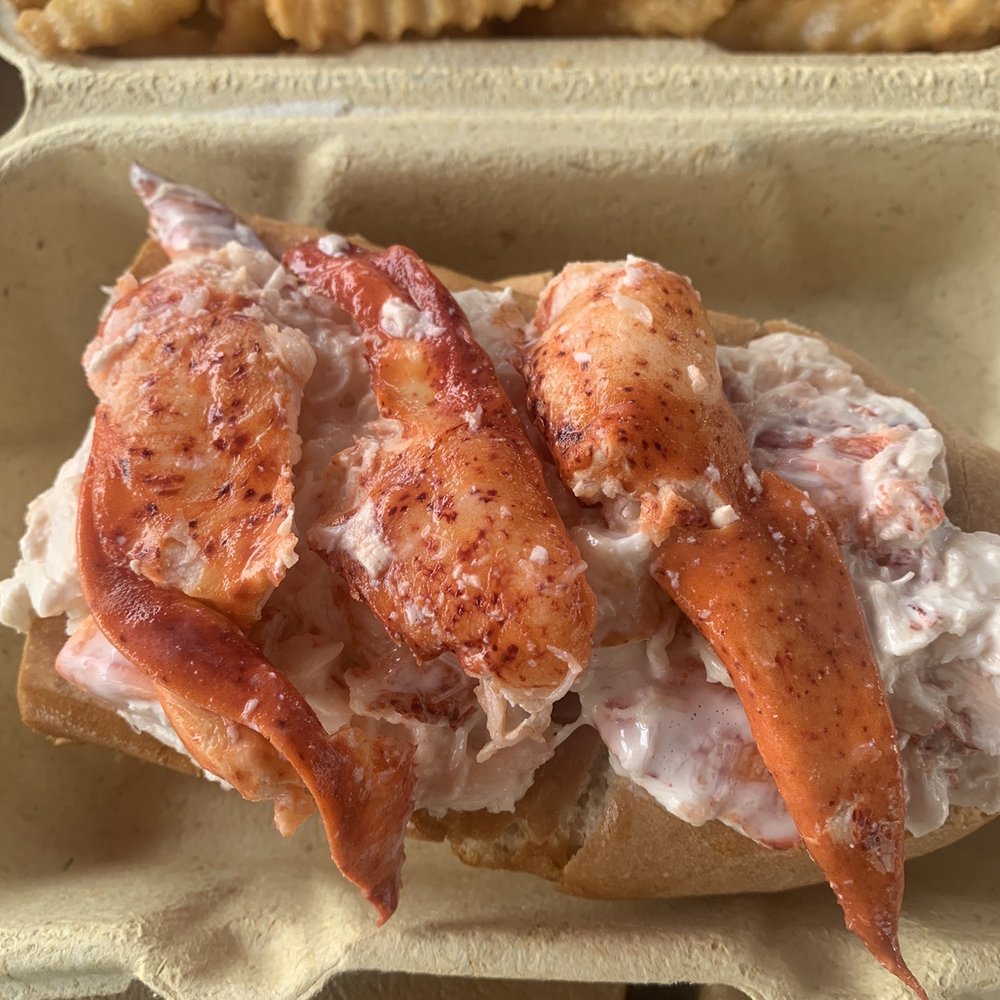 The Red Barn - 1/2 lb Fresh ME Lobster Roll - Seafood Near Me - Augusta, Maine The Red Barn - 1/2 lb Fresh ME Lobster Roll - Seafood Near Me - Augusta, Maine