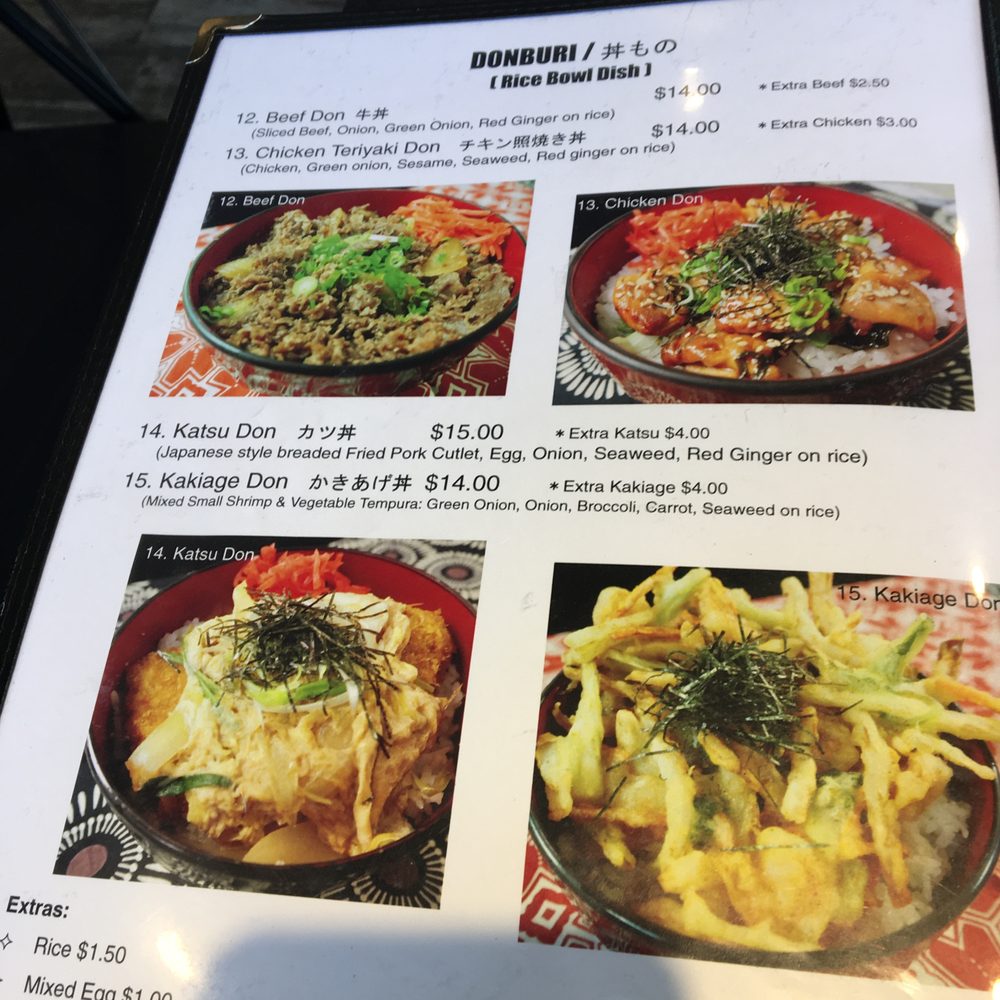 Chaya - Menu - Ramen Near Me - Banff, Alberta