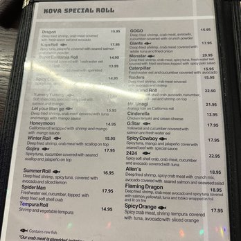Sushi Koya - Menu - Sushi Bars Near Me - San Jose, California Sushi Koya - Menu - Sushi Bars Near Me - San Jose, California