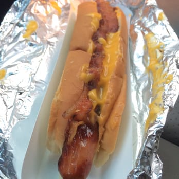 Doogie's - 10" #Bacon & #Cheese #Doogie #HotDog - Hot Dogs Near Me - Newington, Connecticut Doogie's - 10" #Bacon & #Cheese #Doogie #HotDog - Hot Dogs Near Me - Newington, Connecticut