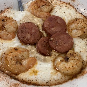 Catch 22 - Shrimp & Grits w/Sausage - Seafood Near Me - Chapin, South Carolina