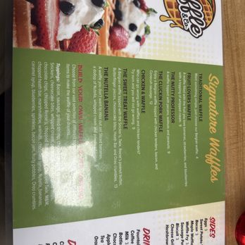 Waffle & Co - Menú - Waffles Near Me - Millbrook, Alabama