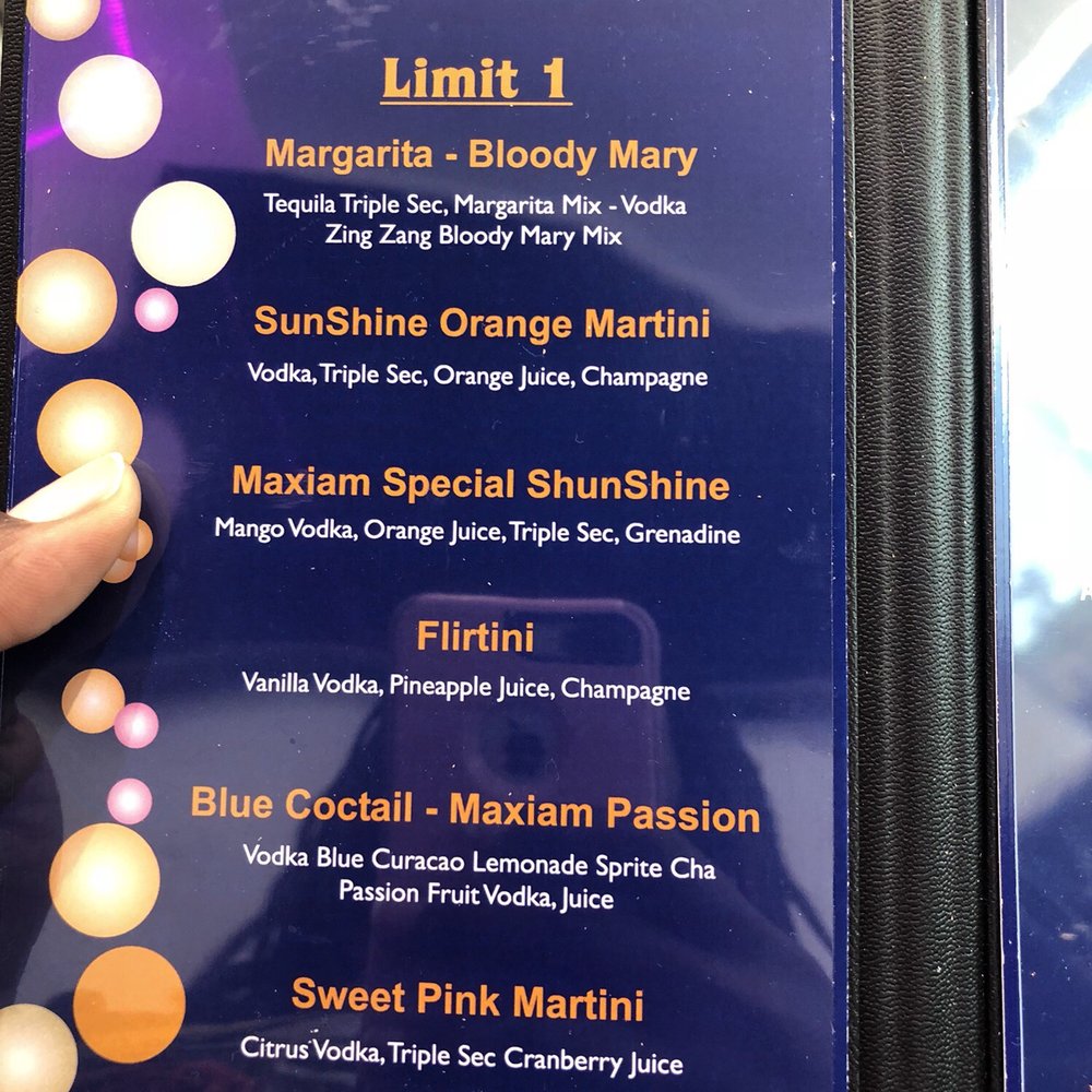 Maxiam Nail Bar - drink list - Nail Salons Near Me - Euless, Texas Maxiam Nail Bar - drink list - Nail Salons Near Me - Euless, Texas