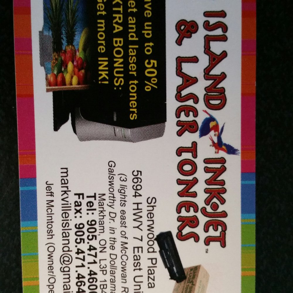 Island Ink-Jet Markham - Business card - Office Equipment Near Me - Markham, Ontario Island Ink-Jet Markham - Business card - Office Equipment Near Me - Markham, Ontario