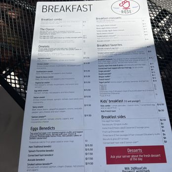 240 Rose Cafe - Breakfast menu - Breakfast & Brunch Near Me - Winter Park, Florida