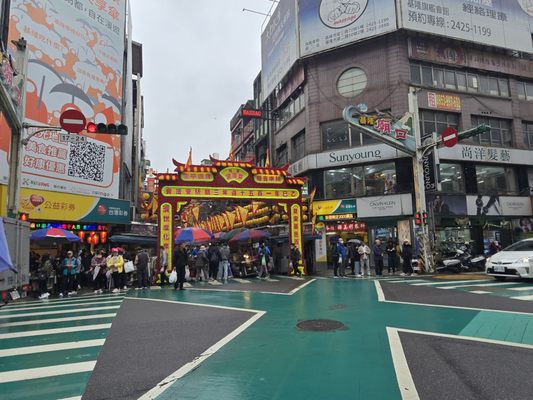 Keelung MiaoKou Night Market by null