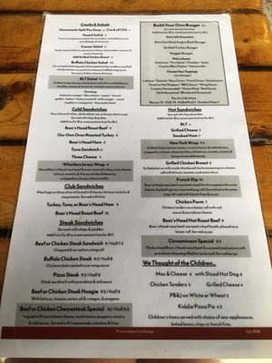 Menu photo 5 Whistlers Inn Cinnaminson, NJ