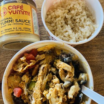 Cafe Yumm! - Cascade Park Plaza - Yumm bowl with Southwest Chicken. Side of cauliflower rice. - Wraps Near Me - Vancouver, Washington Cafe Yumm! - Cascade Park Plaza - Yumm bowl with Southwest Chicken. Side of cauliflower rice. - Wraps Near Me - Vancouver, Washington