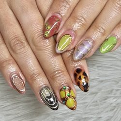 Kim Nails & Beauty Lounge - Smooth hard gel nails with a natural-looking finish.