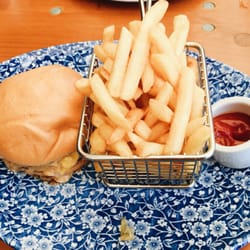 The Bavarian Miranda - Kids Menu: The Schulz ... Classic Shack Cheese Burger and Chips