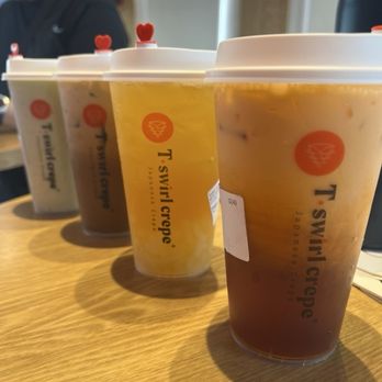 T-Swirl Crepe - Thai tea, passion fruit green tea, Vietnamese drip coffee, avocado smoothie - Japanese Near Me - Doraville, Georgia T-Swirl Crepe - Thai tea, passion fruit green tea, Vietnamese drip coffee, avocado smoothie - Japanese Near Me - Doraville, Georgia
