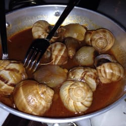 Elyros Restaurant - Snails in sauce