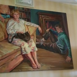 Rossmount Inn - Painting hanging in the hall