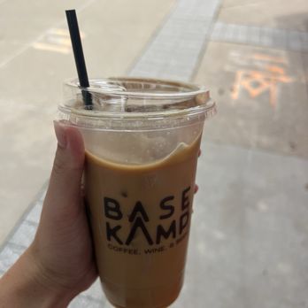 Base Kamp - Iced vanilla latte - Coffee & Tea Near Me - Omaha, Nebraska