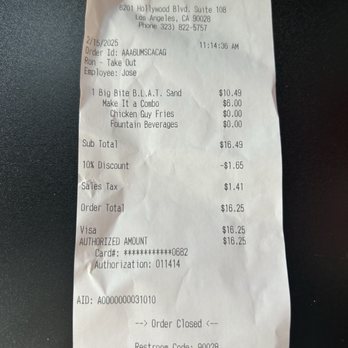 Chicken Guy! - Neighborhood discount ! - Sandwiches Near Me - Los Angeles, California