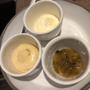 Peppervine - Sorghum butter, Pepper Jelly and I think regular butter - New American Near Me - Charlotte, North Carolina Peppervine - Sorghum butter, Pepper Jelly and I think regular butter - New American Near Me - Charlotte, North Carolina