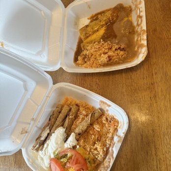 Rosie's - two takeout containers with food in them - Mexican Near Me - Yucaipa, California Rosie's - two takeout containers with food in them - Mexican Near Me - Yucaipa, California