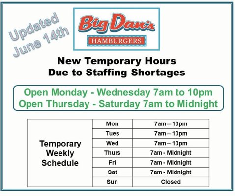 Menu photo 1 Big Dan's Hamburgers Indianapolis, IN Menu photo 1 Big Dan's Hamburgers Indianapolis, IN